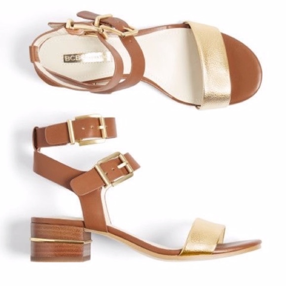 BCBGeneration Shoes - BCBGeneration Roger Double Ankle Strap Sandals 9.5